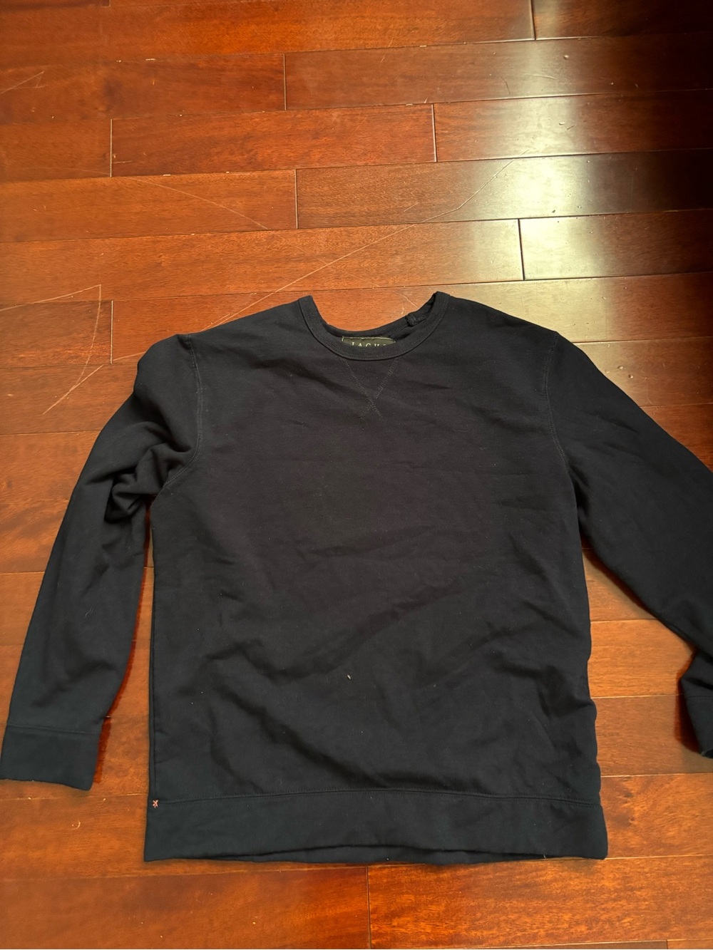 Jachs Men's Black Crewneck Sweatshirt